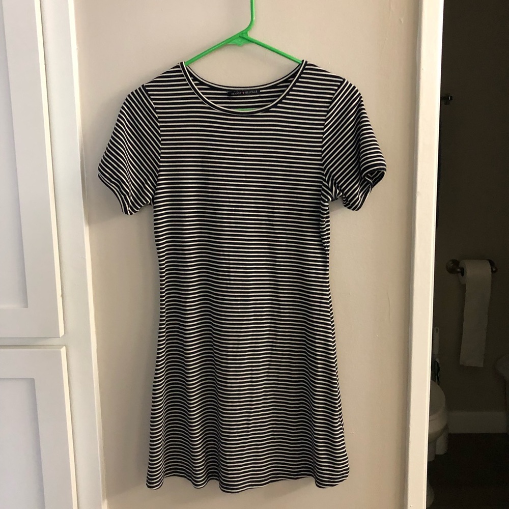 Brandy Melville Striped T-Shirt Dress